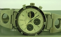 Bucherer 60's vintage Panda dial Valjou 72 chronograph
